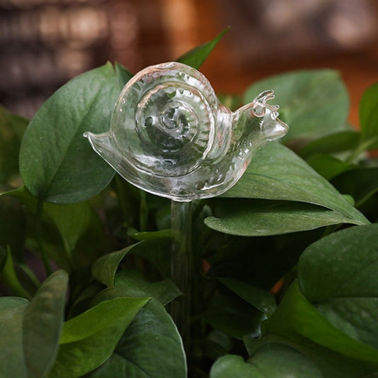 Automatic Self Watering Glass Bird