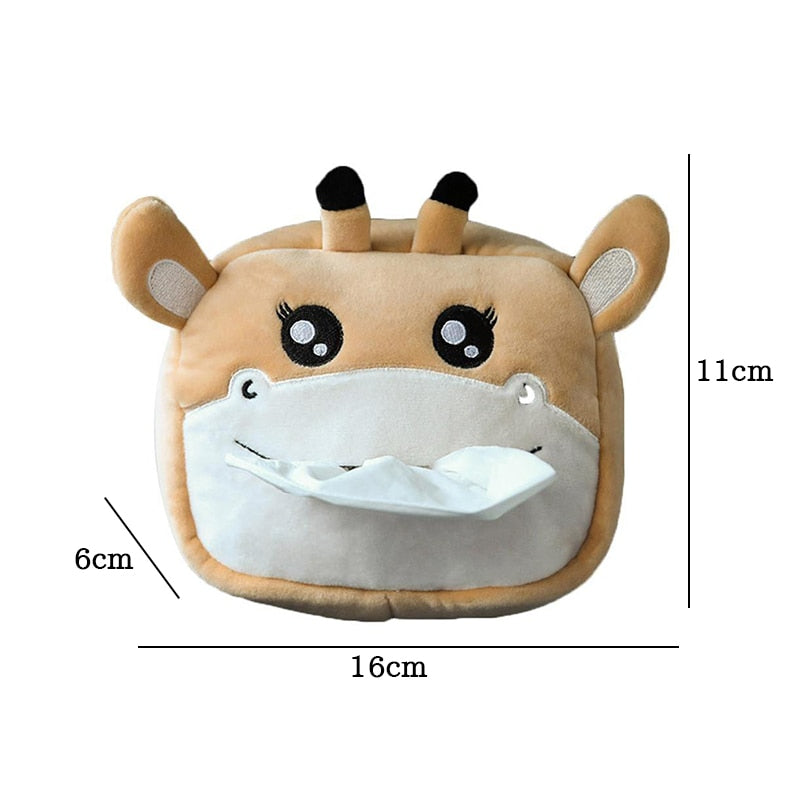 Tissue Box Holder - Animal Faces