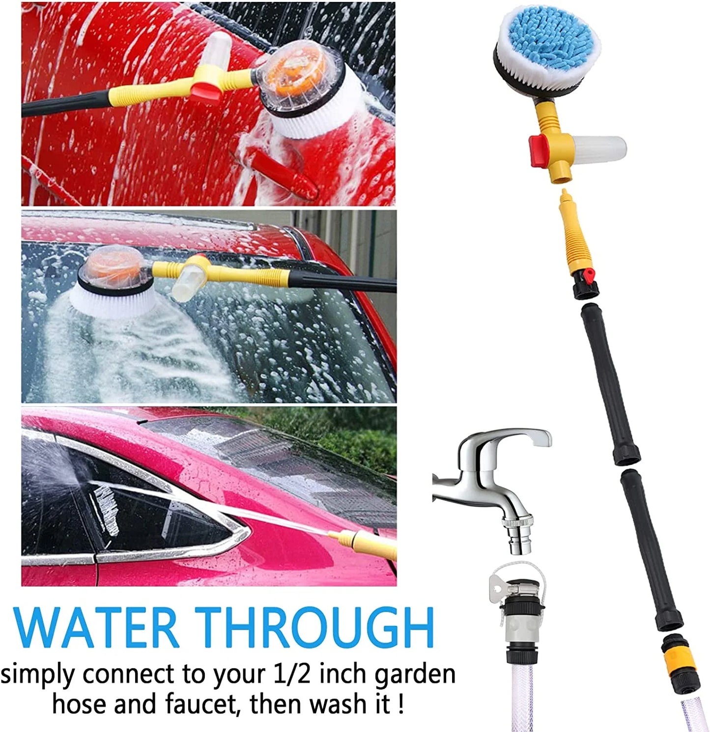 CleanXPro™ New Self-Spinning Car Wash Mop