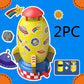 Final Day! 60% Discount on the 2023 Summer Toy HydroRocket Splash Blaster