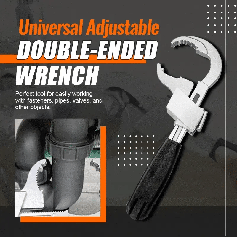 Universal Adjustable Double-ended Wrench Set