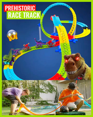 Anti-Gravity Dinosaur Car Track