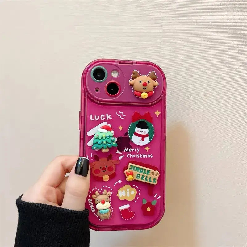 CaseDo™ Christmas Edition Mirror Flip Case for iPhone