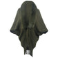 Allison Daley Leopard Fur Collar Shawl