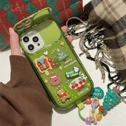 CaseDo™ Christmas Edition Mirror Flip Case for iPhone