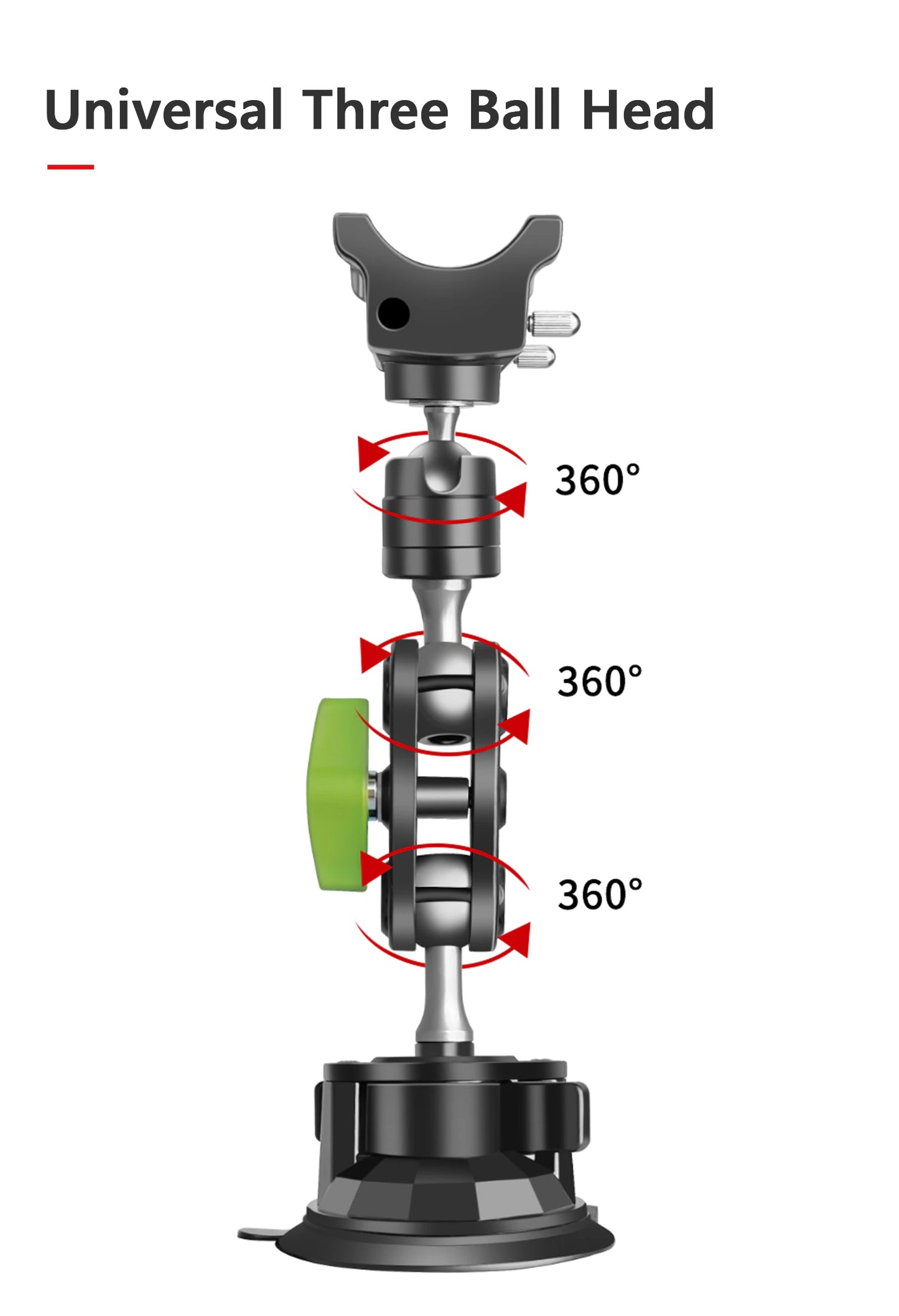 LanParte™ Universal Ball Head Stabilizer Arm