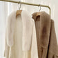 Allison Daley Leopard Fur Collar Shawl