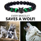 "Save A Wolf" Bracelet