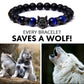 "Save A Wolf" Bracelet