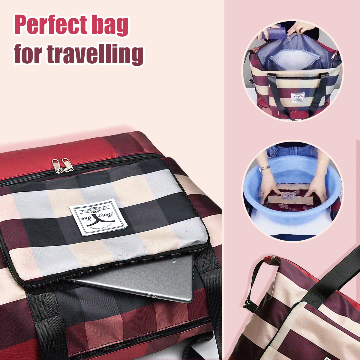 Convertible Purse Travel Bag