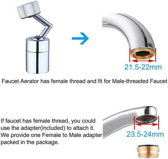 Universal Splash Filter Faucet