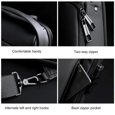 Xd Design Anti-Theft Sling backpack black 