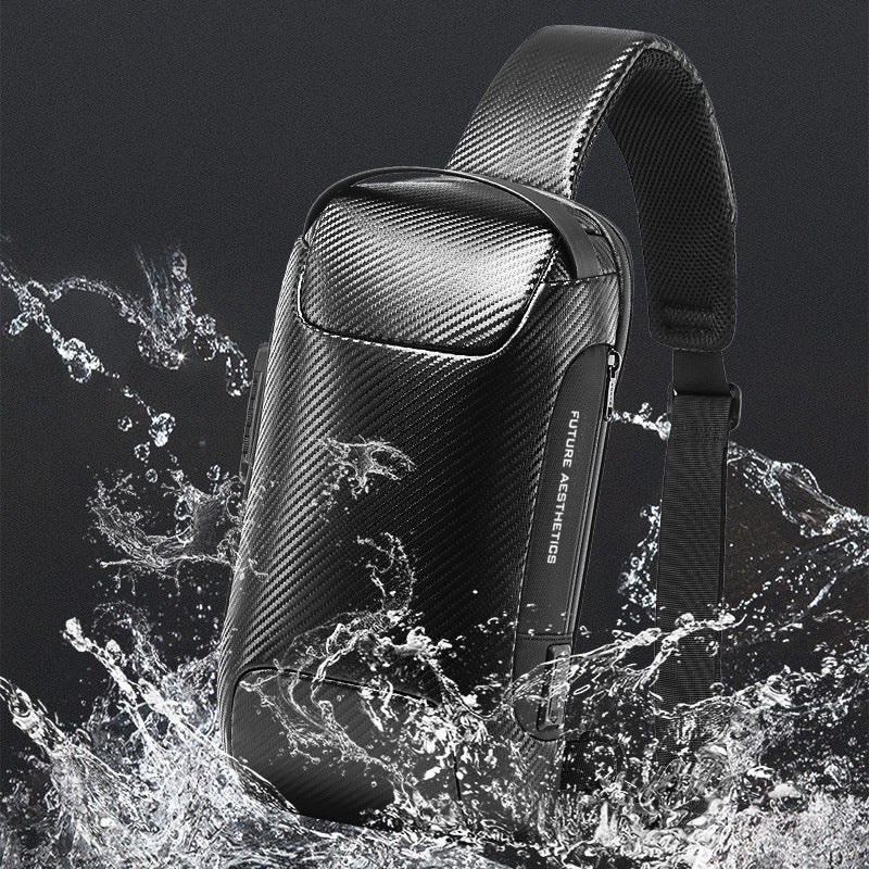 Carbanado™ | New Carbon Brazing Anti-Theft Crossbody Sling Bag