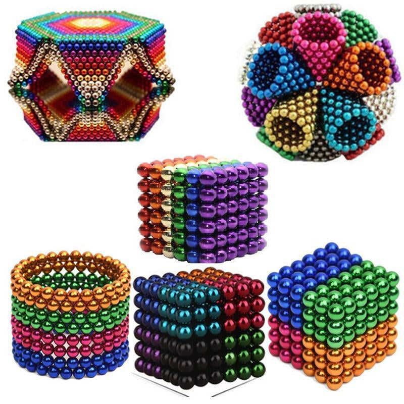 Multi Colored 216 Pcs Magnetic Balls