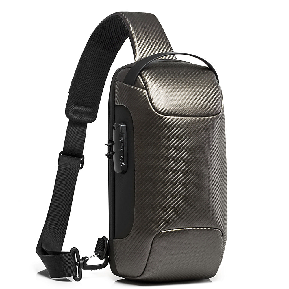Carbanado™ | New Carbon Brazing Anti-Theft Crossbody Sling Bag
