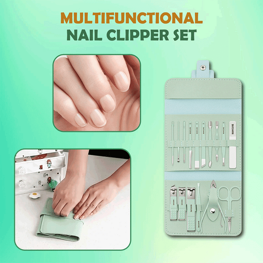 Stainless Steel Nail Clippers Set