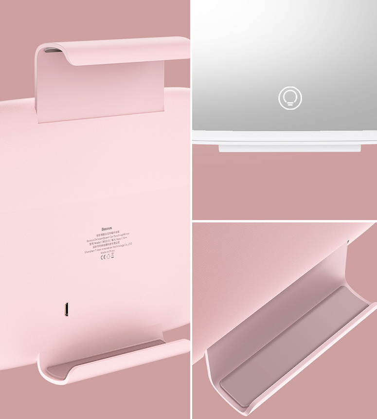 EVSA™ Sunvisor makeup LED light mirror