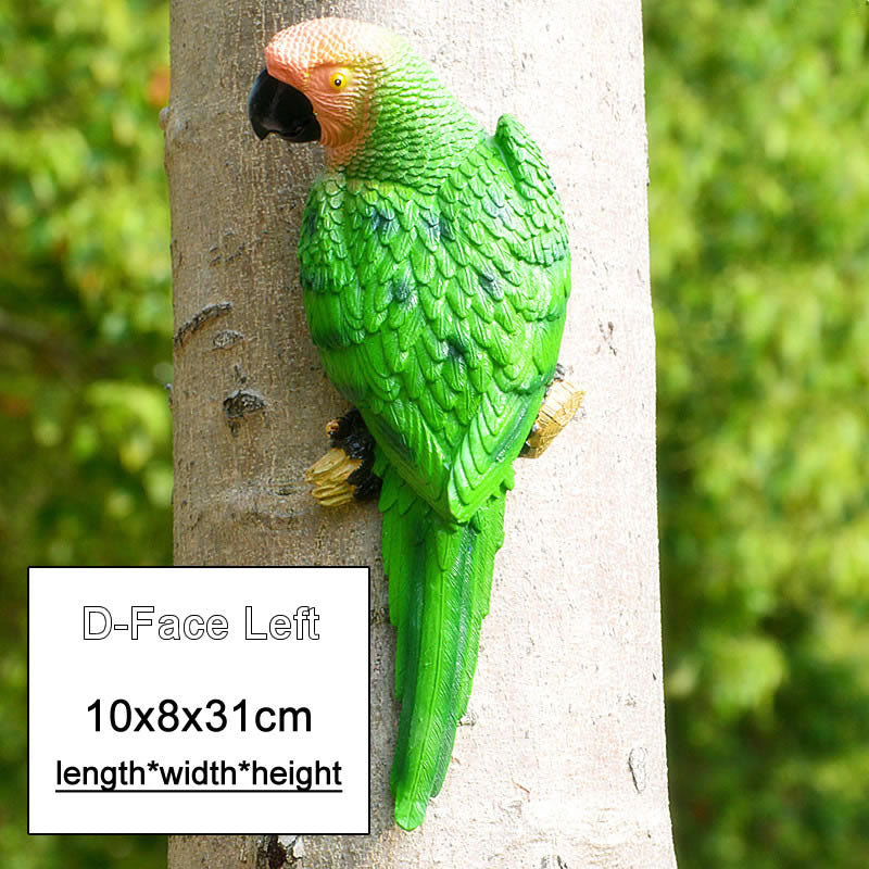 MC Resin Parrot Statue