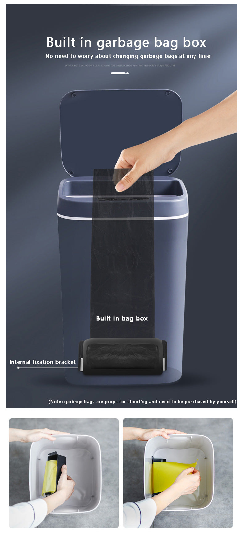 Simo™ Intelligent Trash Can