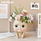 MC Big Eyes Doll Resin Flowerpot