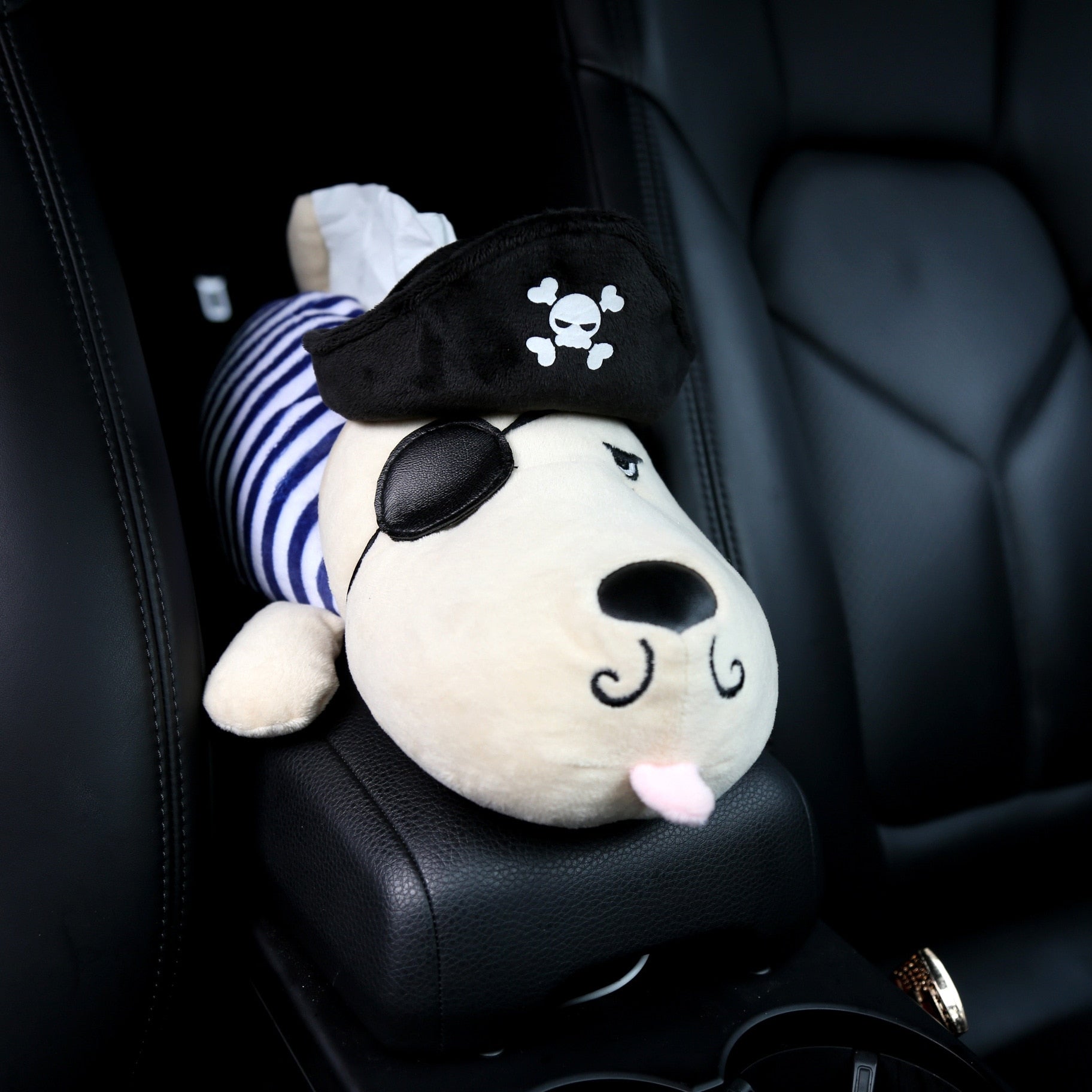 Tissue Box Holder - Plush Dogs