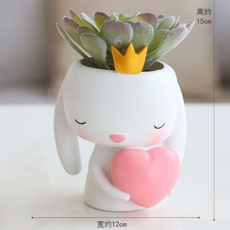 Planter Plus Pen Stand - Creative Pet Animal Design