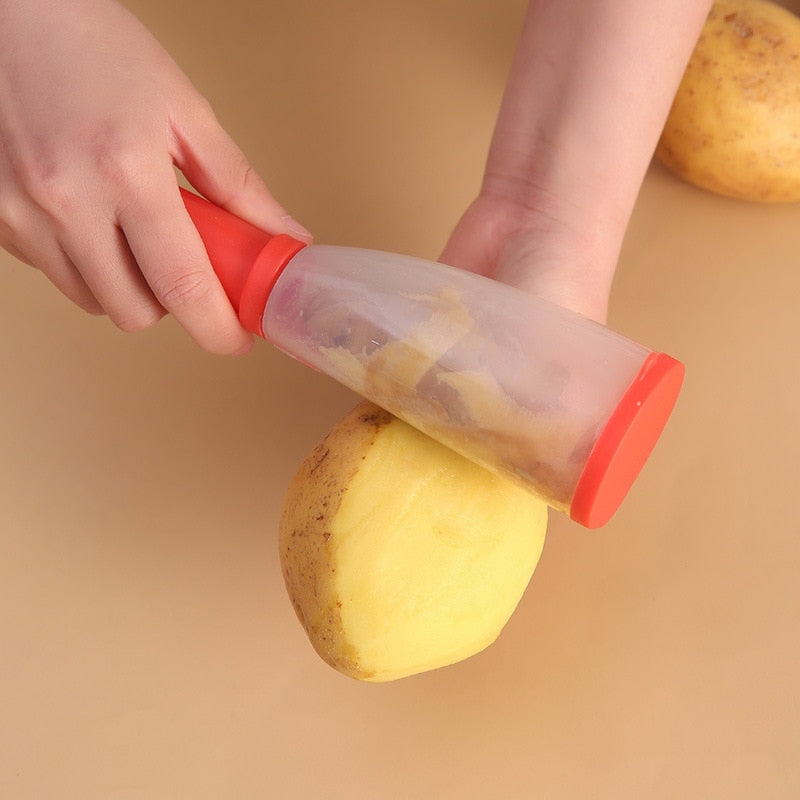 🔥 Hot Sale 🔥 Stainless Steel Multi-Functional Peeler With Container