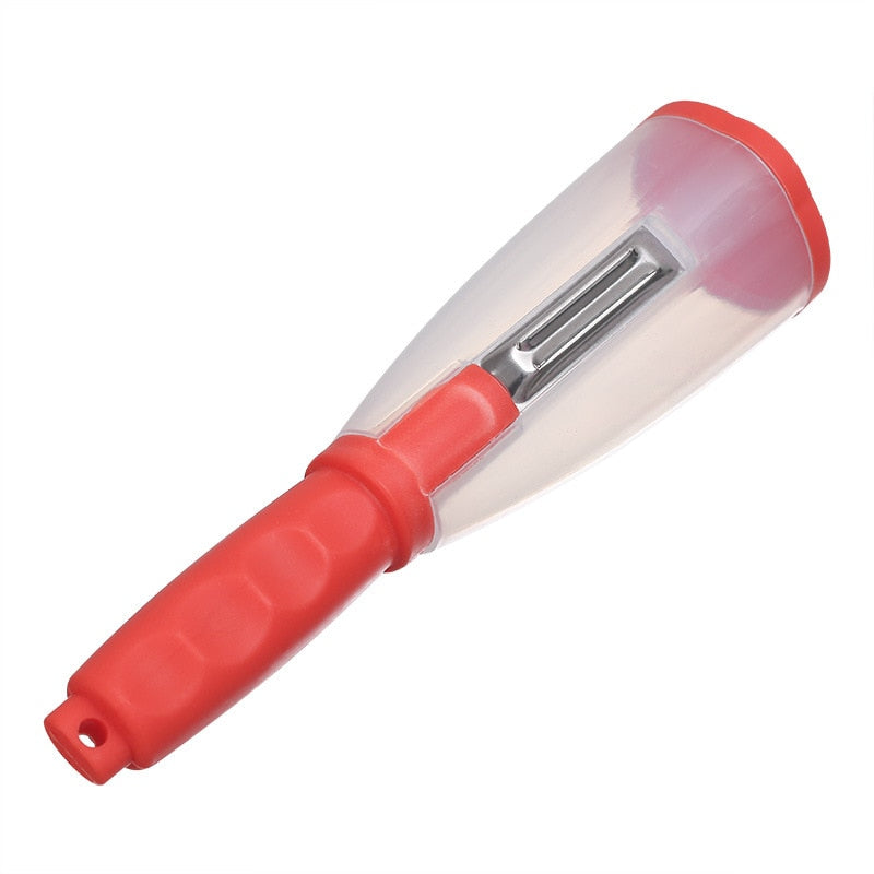 🔥 Hot Sale 🔥 Stainless Steel Multi-Functional Peeler With Container