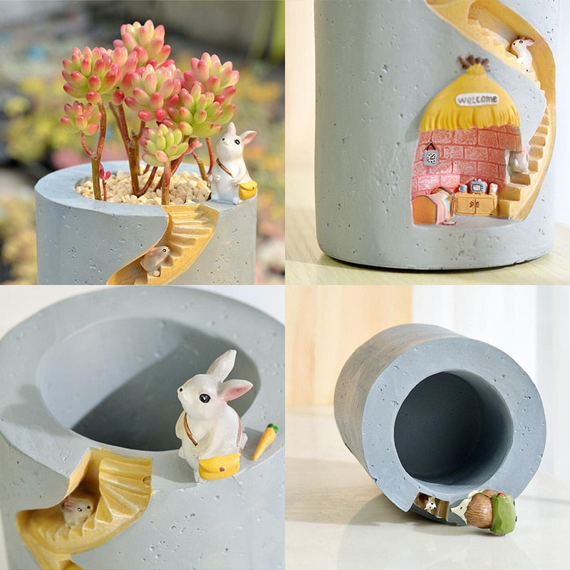 Creative Hedgehog Flower Pot