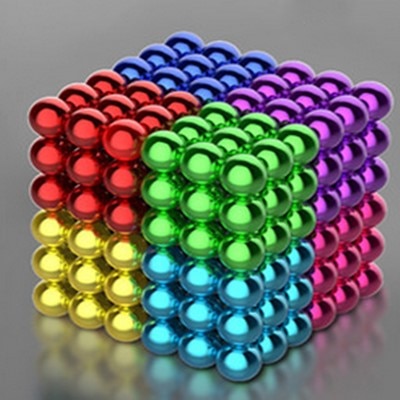Multi Colored 216 Pcs Magnetic Balls