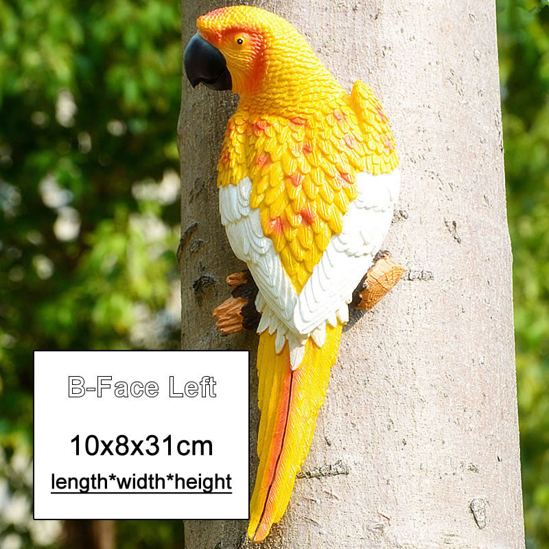 MC Resin Parrot Statue
