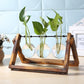 YITY Glass Wood Planter