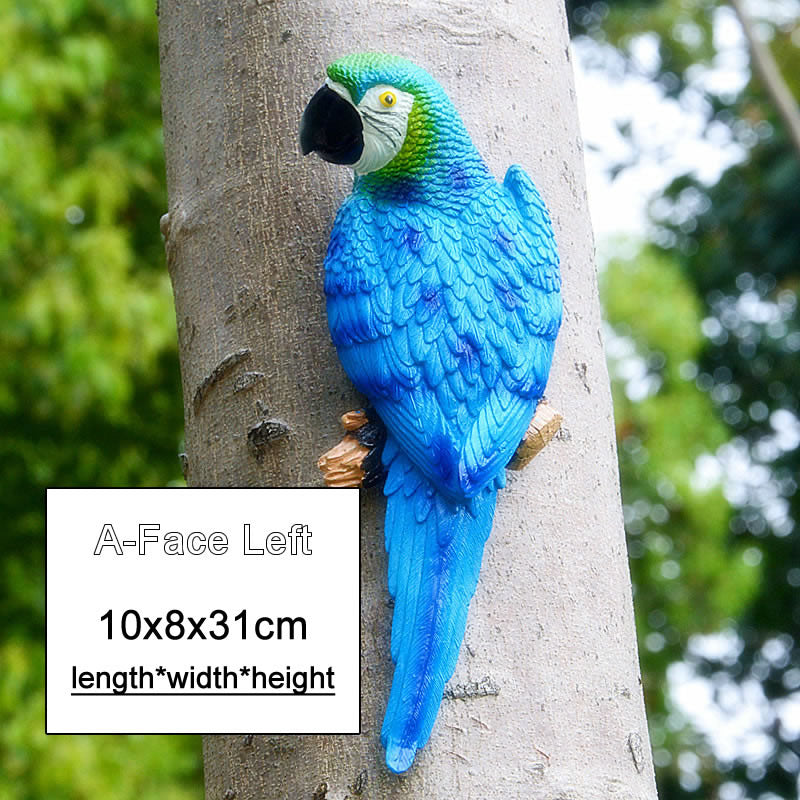 MC Resin Parrot Statue