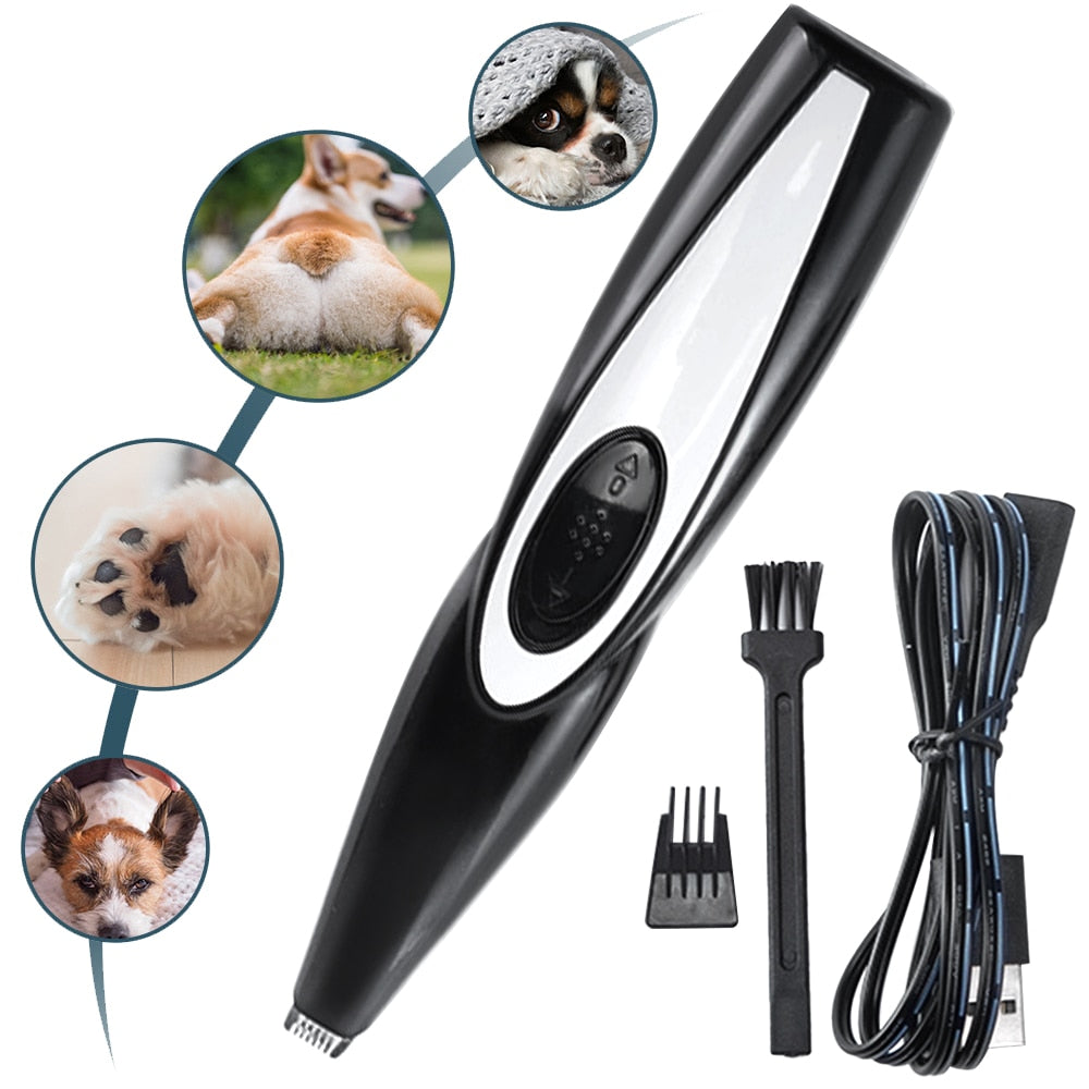 Rechargeable Mini Trimmer Set For Dogs Cats Pets