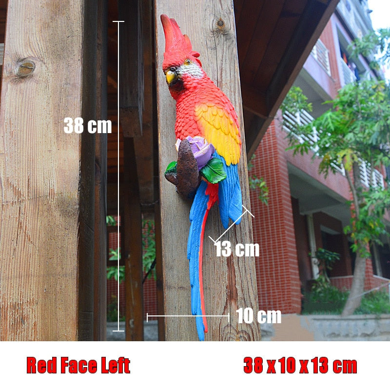 MC Resin Parrot Statue