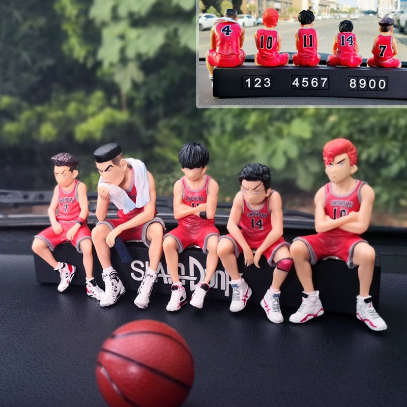 SLAM DUNK Dashboard Anime Decor with Number Display