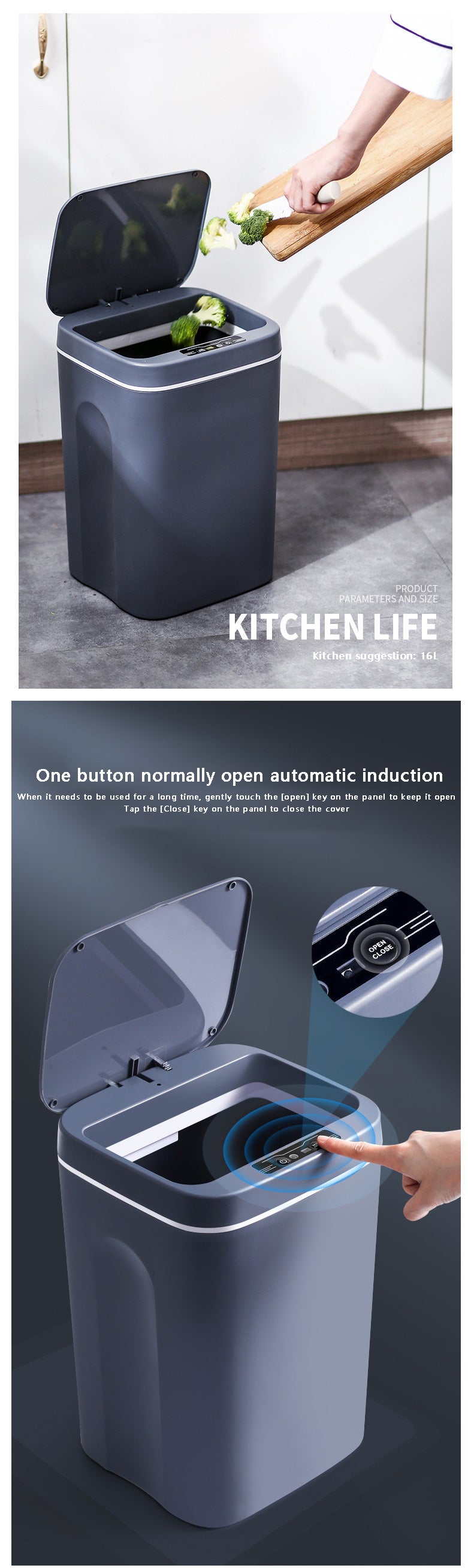 Simo™ Intelligent Trash Can