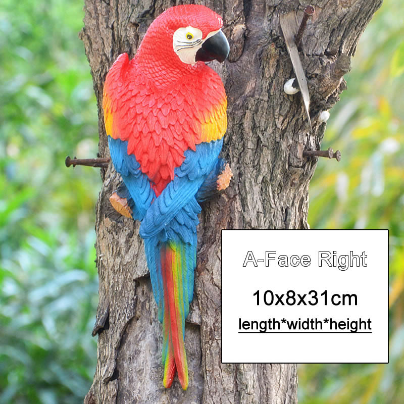 MC Resin Parrot Statue