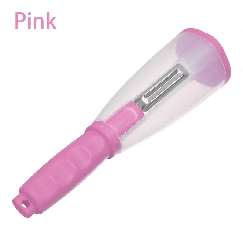 🔥 Hot Sale 🔥 Stainless Steel Multi-Functional Peeler With Container