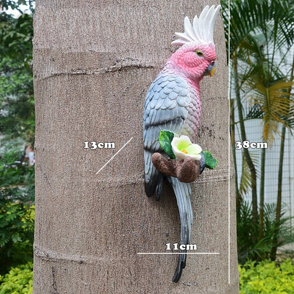 MC Resin Parrot Statue