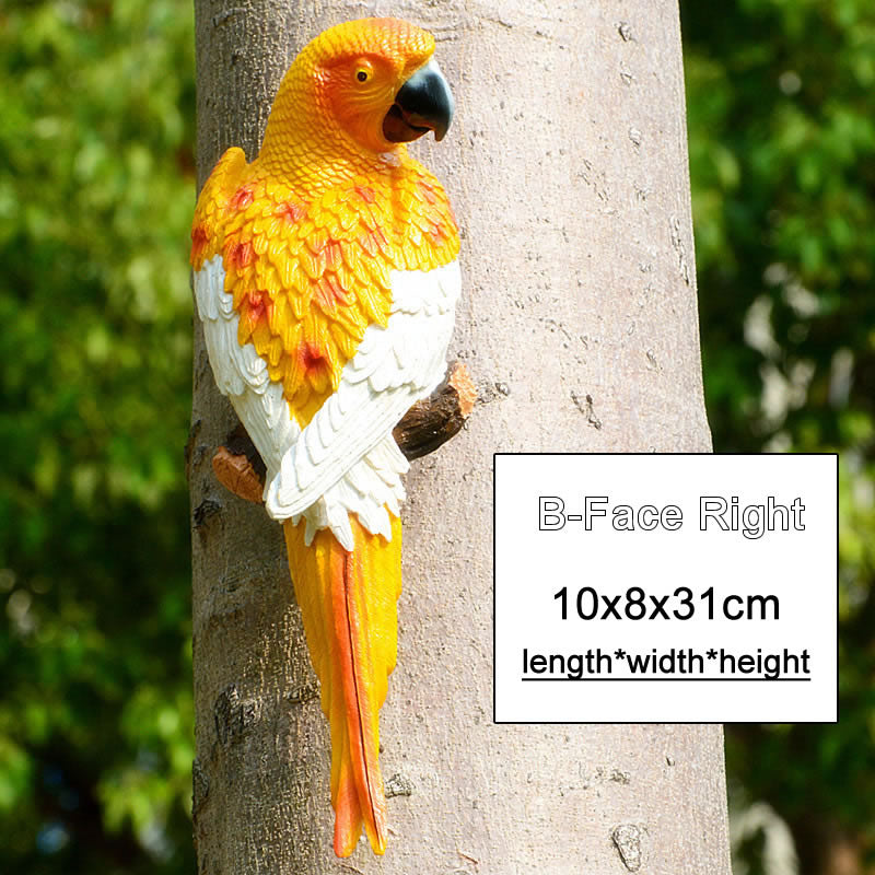 MC Resin Parrot Statue