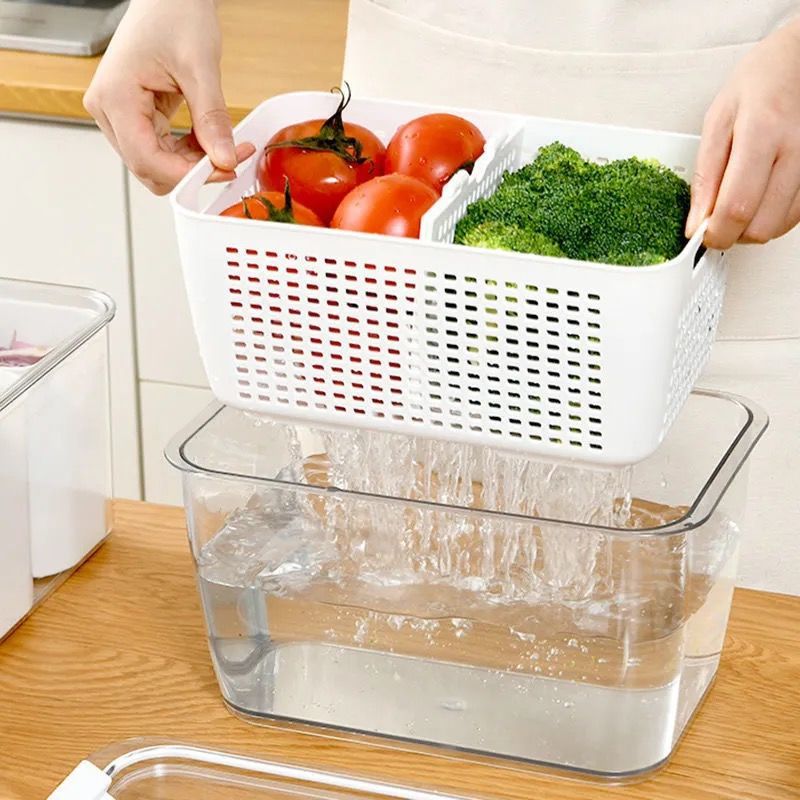 Storage Container With Strainer