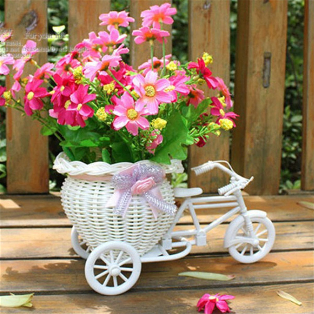 Bicycle shape Flower Basket
