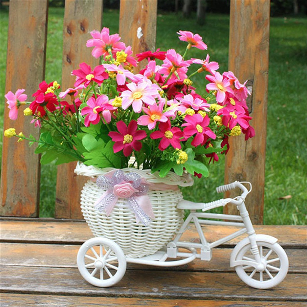 Bicycle shape Flower Basket