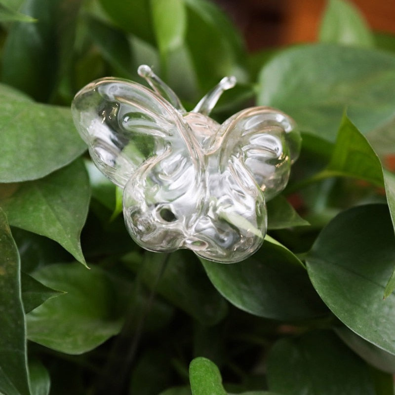 Automatic Self Watering Glass Bird