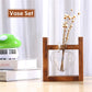 YITY Glass Wood Planter