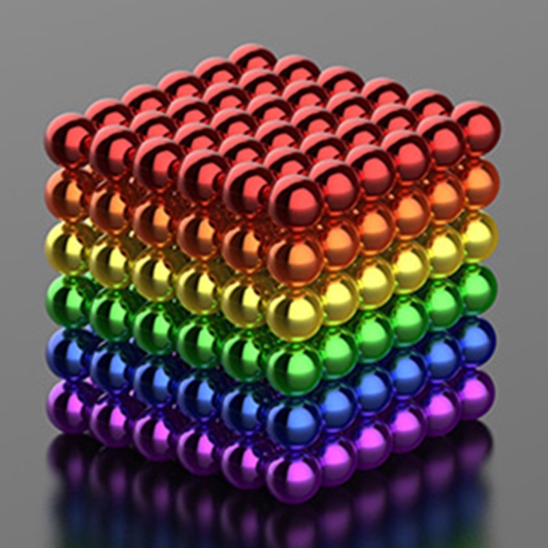 Multi Colored 216 Pcs Magnetic Balls