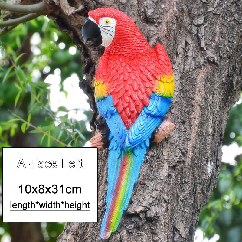 MC Resin Parrot Statue