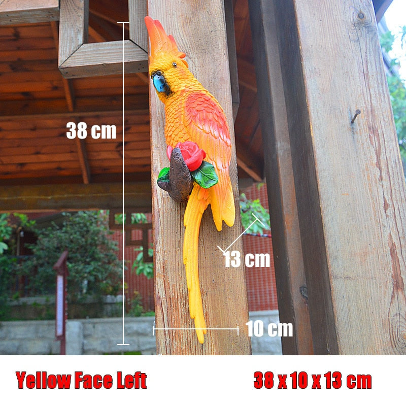 MC Resin Parrot Statue
