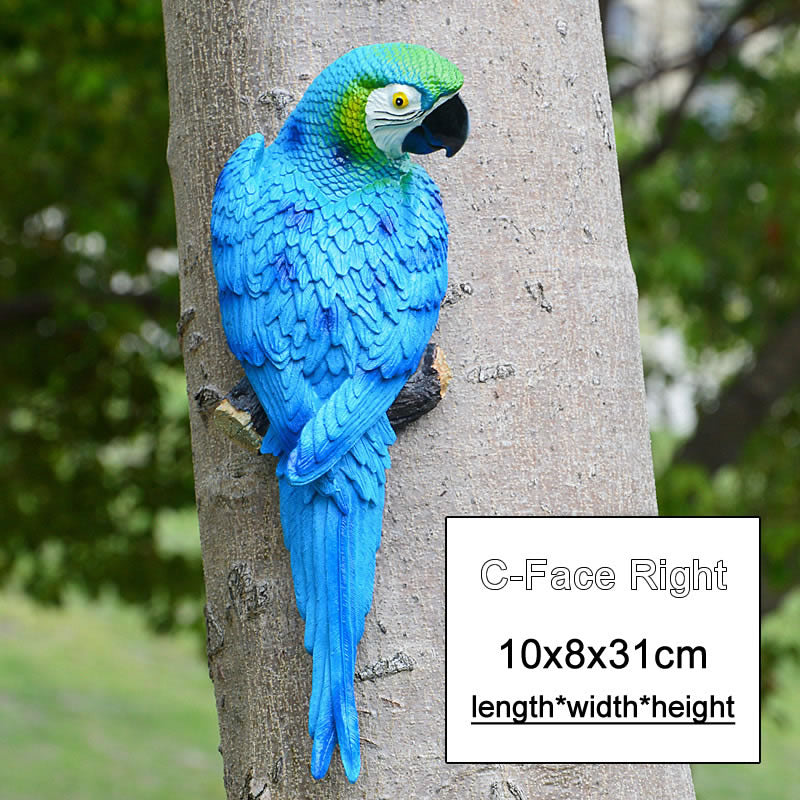 MC Resin Parrot Statue